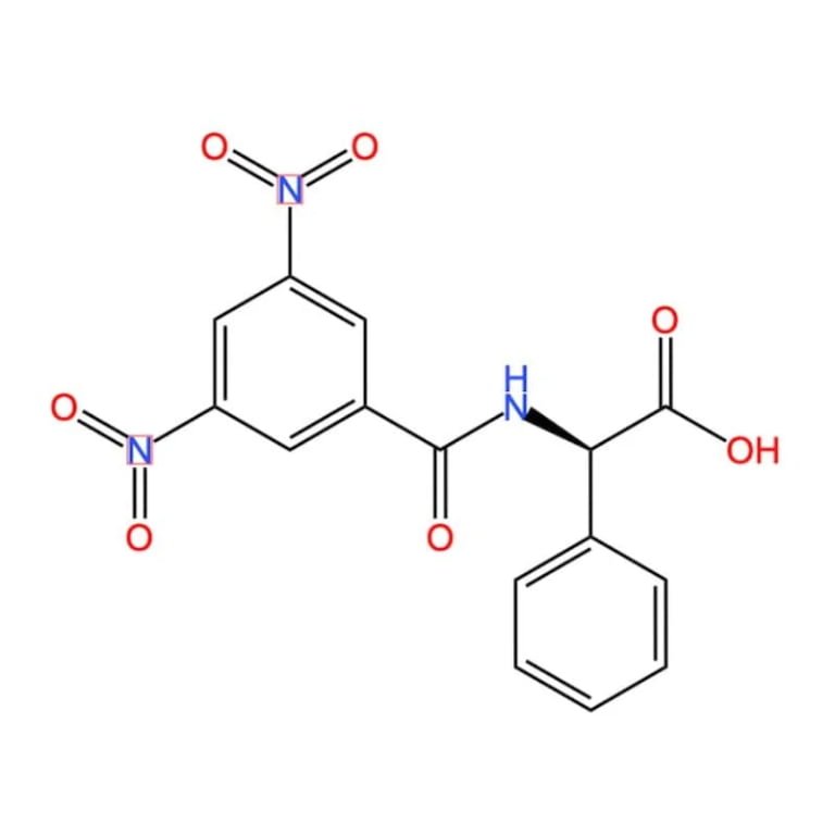 (R)-(-)-N-(3,5-Dinitrobenzoyl)-alpha-phenylglycine CAS 74927-72-3