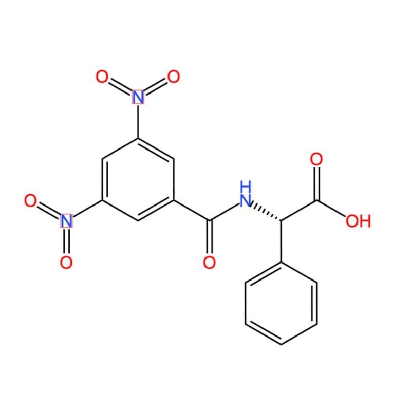 (S)-(+)-N-(3,5-Dinitrobenzoyl)-alpha-phenylglycine CAS 90761-62-9